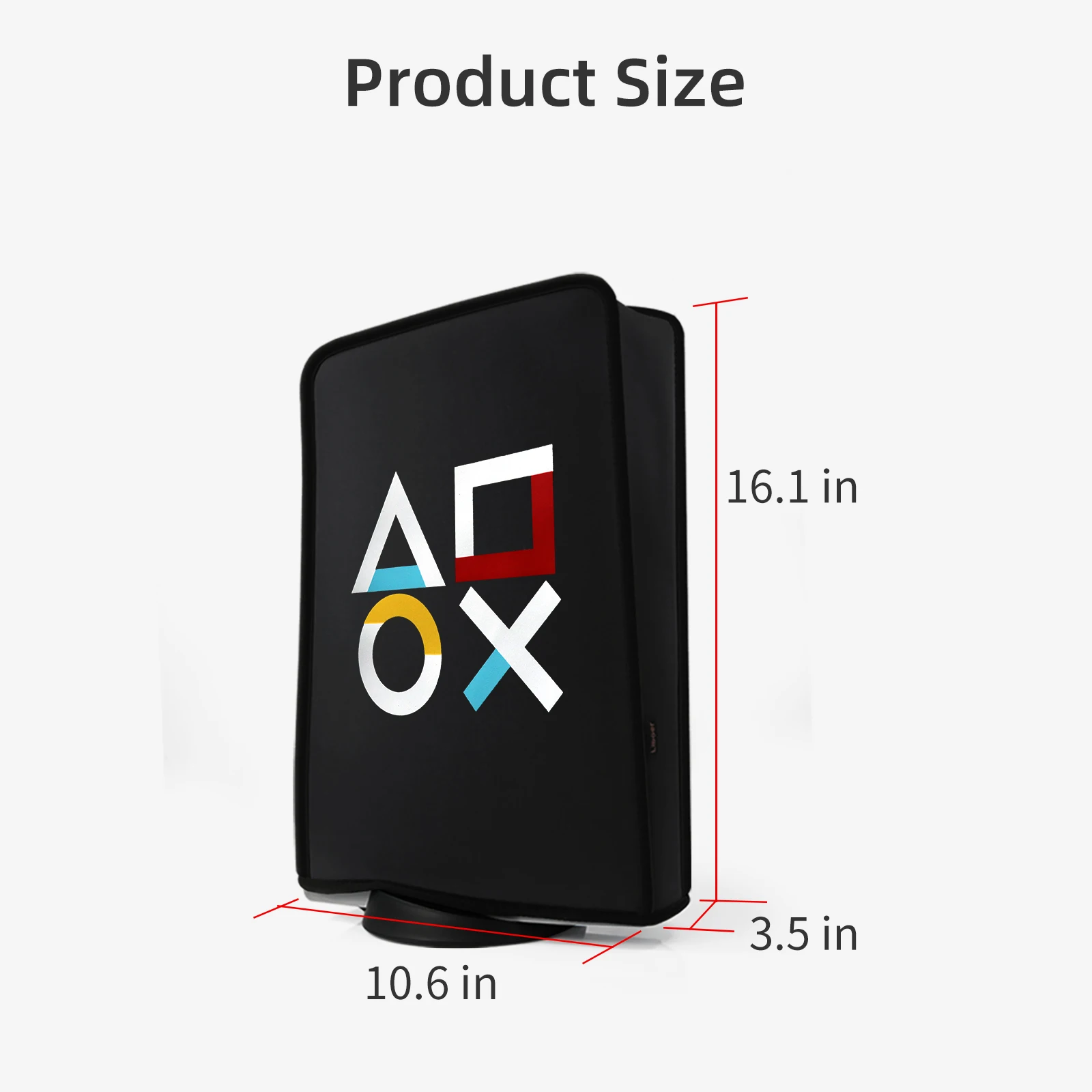 Dust Cover for PS5 Game Console Anti-scratch Waterproof Dustproof Removable Protective Case for Playstation 5 Gaming Accessories