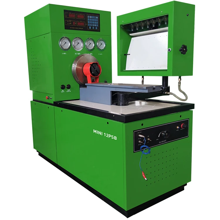 Diesel Fuel Mechanical Injection Pump Test Bench MINI 12PSB-A With 8 Cylinders Diesel Inline Pump Calibration Machine 12PSB