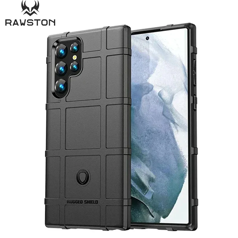 Shockproof Rugged Case for Samsung Galaxy S25 Ultra S24 S23 S22 S21 S20 Note 20 10 Plus Silicone Armor Back Phone Cover Shield