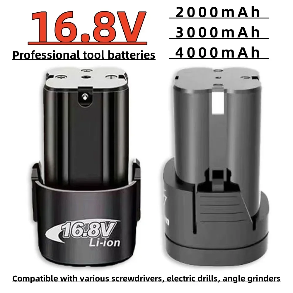 16.8V Large Capacity Rechargeable Lithium Battery for Electric Drill Electric Screwdriver Spare Battery 5C Power Battery