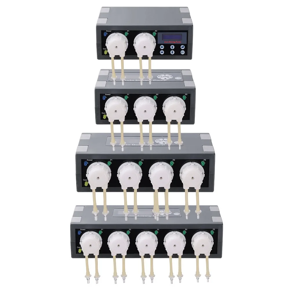 Titration pump DP series peristaltic pump multi head fully automatic precision aquarium tank coral feeder pump