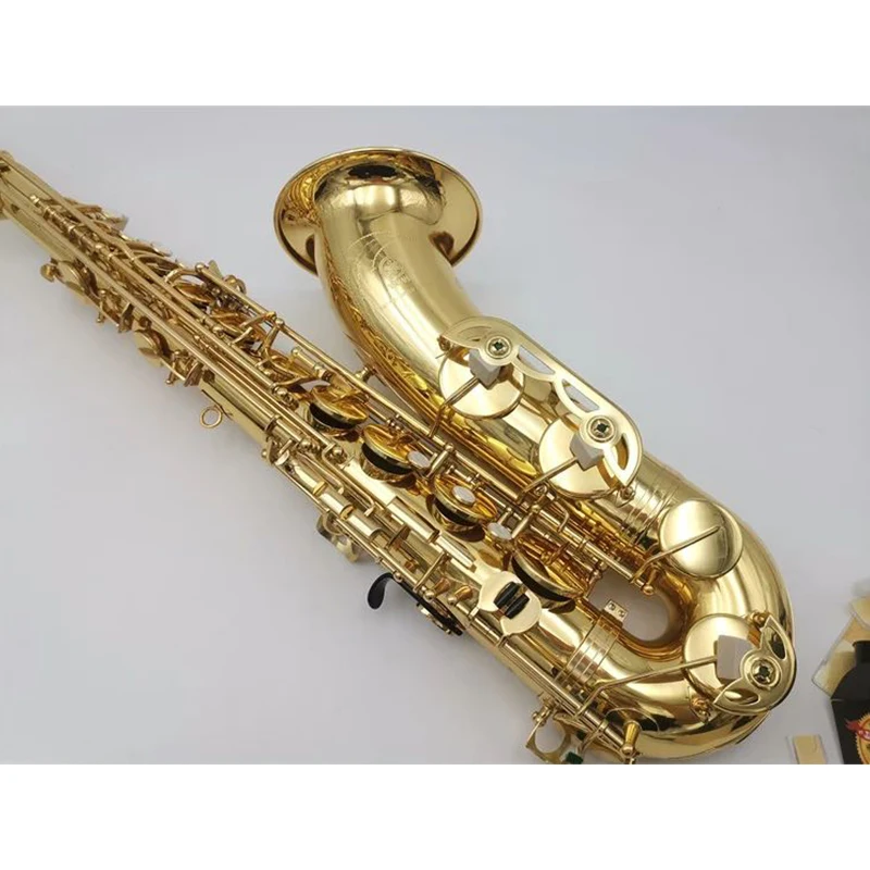 

62 one to one structure model Bb professional tenor saxophone comfortable feel high quality Tenor sax jazz instrument