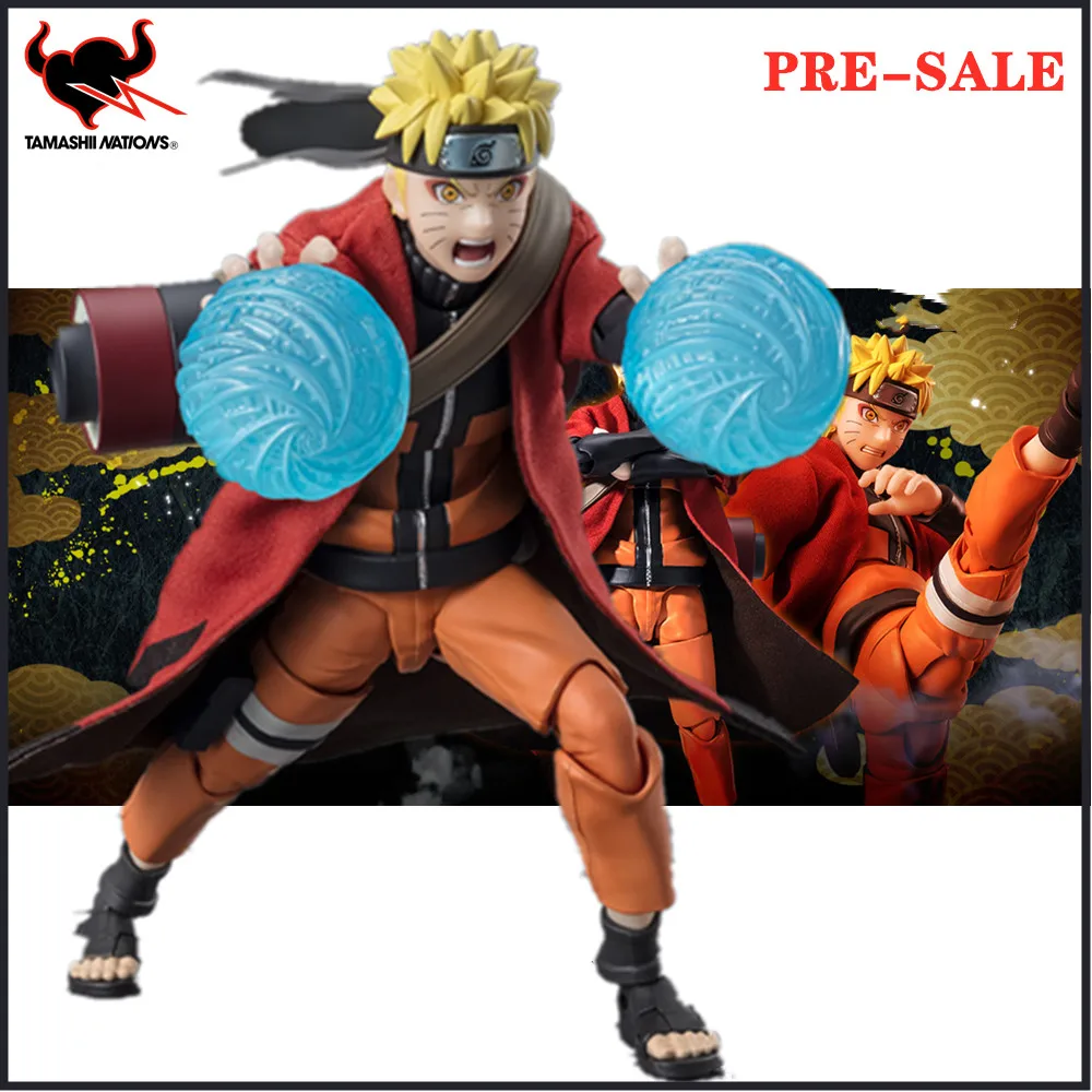 

Original Anime Figures Naruto S.H.Figuarts NARUTO UZUMAKI [SENNIN MODE] Shippuden Action Figure Collector PVC Cute Toys 14.5cm