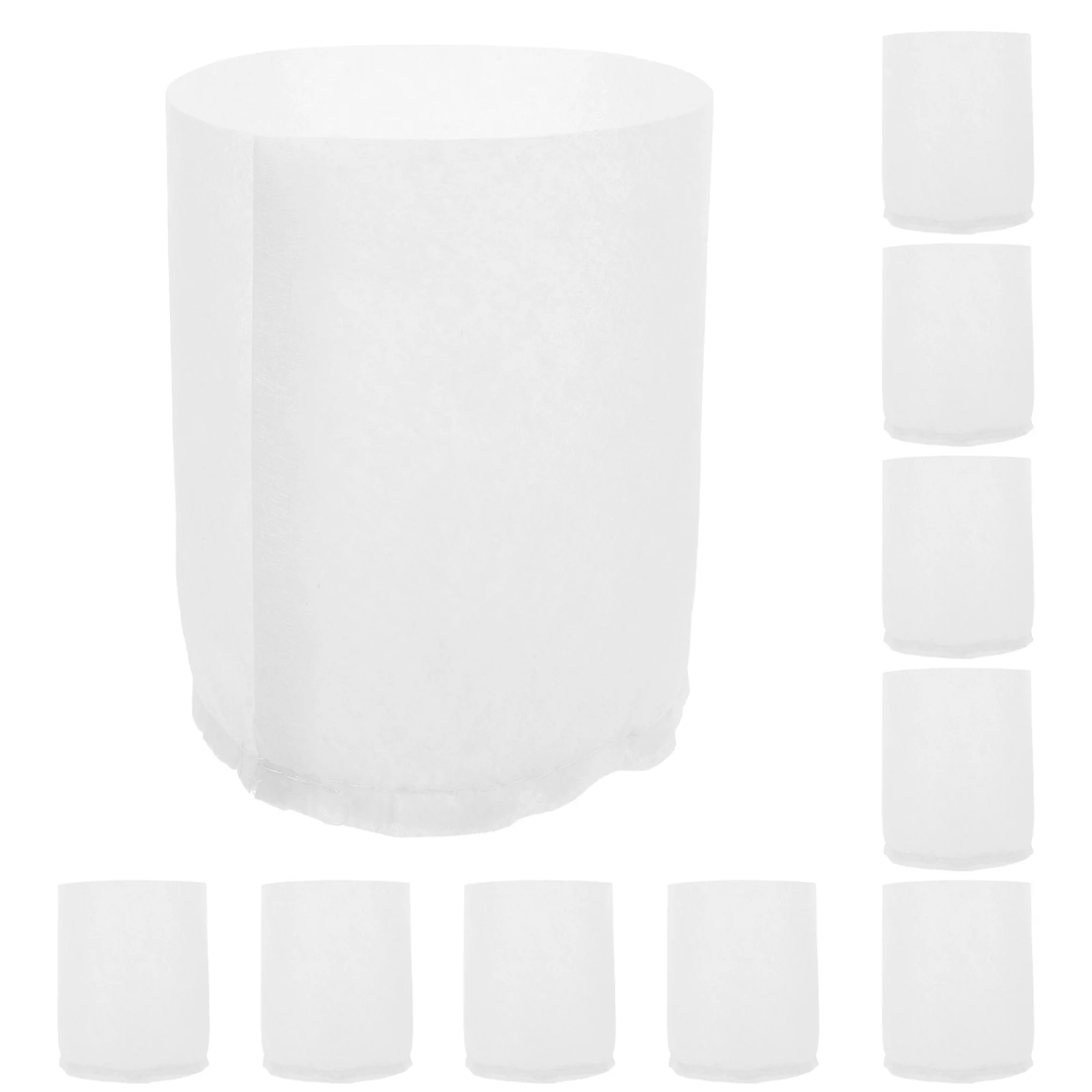 

10pcs Grow Bags Non-woven 16x15.5cm Durable Grow Bags Reusable Gardening Supplies Potato Flower Cloth Planter