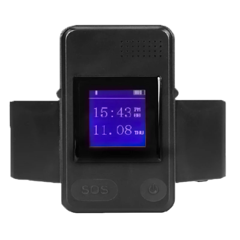 TLF  Waterproof Non-Removable Wristband  for Prisoners Tamper-Proof LBS/WiFi Positioning 4G LTE Network Android App Track