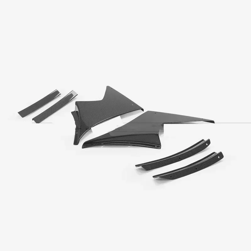 Carbon Fiber Body kit for Honda civic FK8 TypeR Modified Engine hood Radiator grille Air knife Front lip - view 3