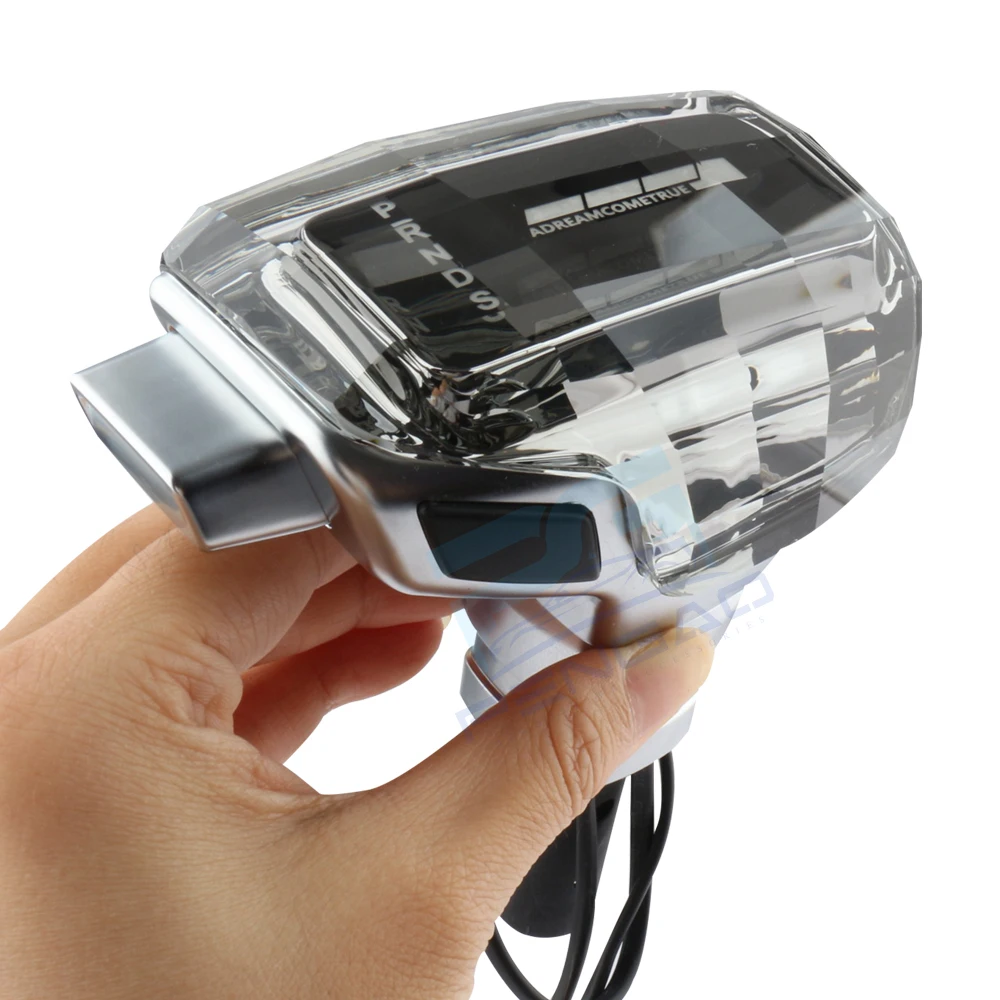 

Crystal with LED lights Gear Shift Knob For ford mustang GT 2015-2024 Gearbox Handle Gear shift knob gear head car Automatic