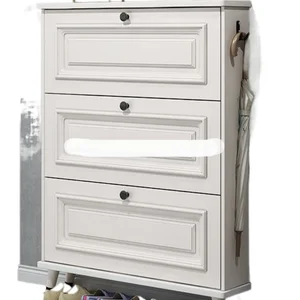 Ultrafino -Schuhgepäck im amerikanischen Stil, 17 cm nach Hause, kippendem Eimer, Balkon Organisator, Massivholzbein, Schuhschrank 8 Hauptverkäufe Salhate 17cm - №5