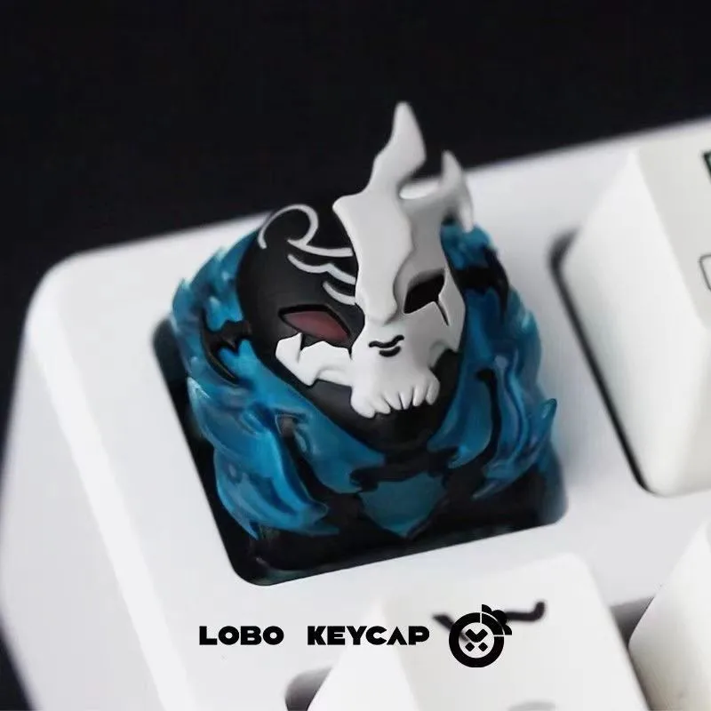

Anime Solo Leveling Keycaps Hand-made Resin Translucent Keycap Customized Gaming Mechanical Keyboard Accessories Gift