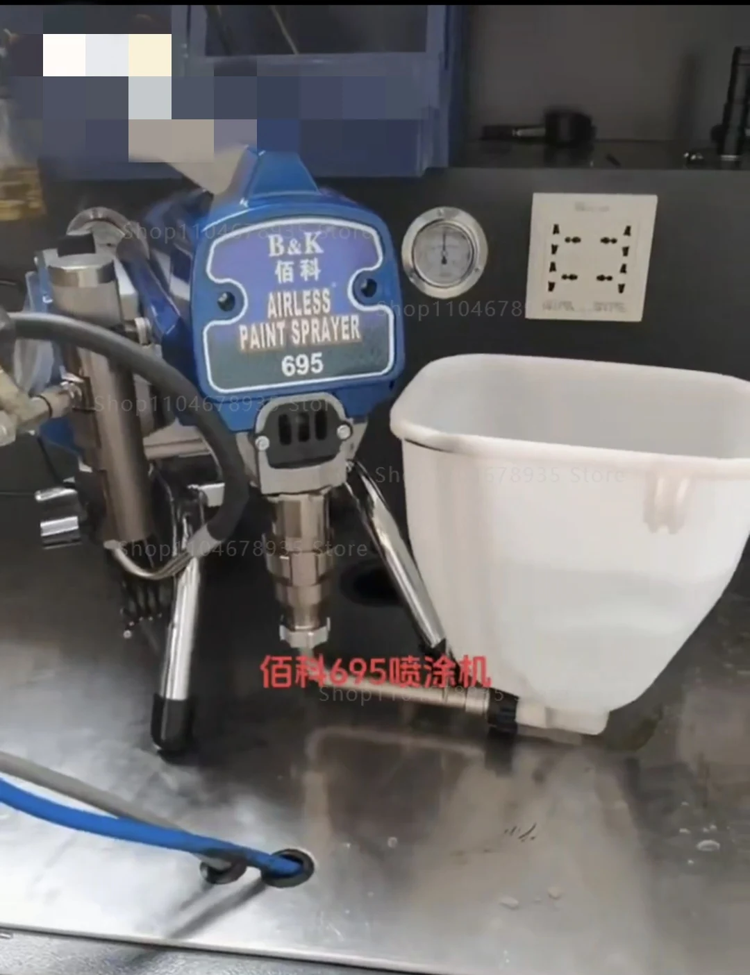 أجزاء بخاخ الطلاء Graco 490 & Binks 595 - كوب طلاء من مادة كثيفة لطلاءات سميكة "تحسينات SEO الرئيسية