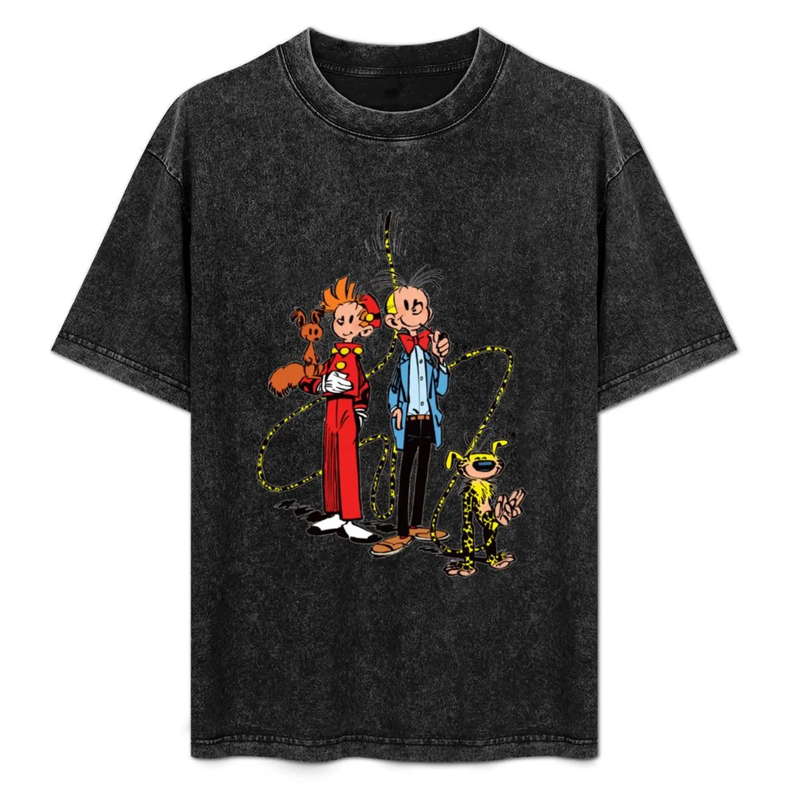 

marsupilami & spirou T-Shirt oversized t shirt essential t shirt mens graphic t-shirts anime