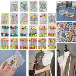 50/100pcs Clothing Manual Positioning Needle Pin Patchwork Pin Button Pin Fixed Pin Fixing Needle Handmade