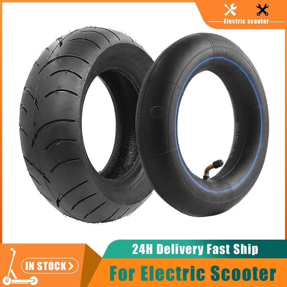 Accessoires de roue pneumatique de 11 pouces, chambre à air extérieure 90/65 – 6, pneu Tubeless pour Scooter électrique, pneus antidéflagrants
