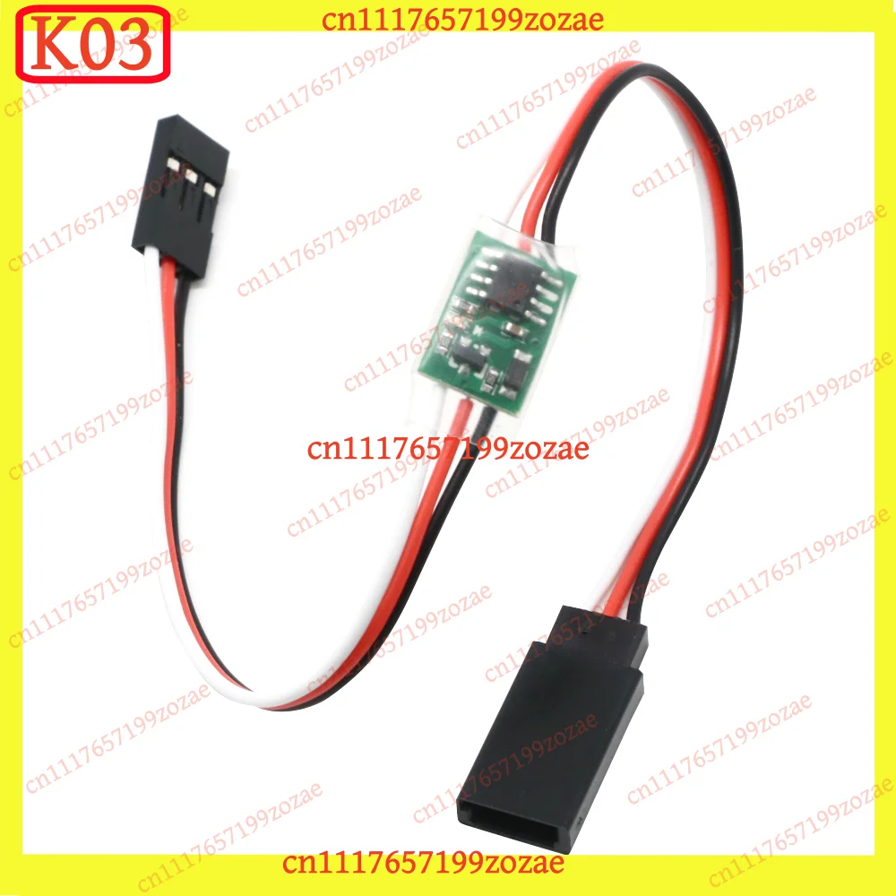 k03 5-6V Servo Delay Module Slow Reducer Gearbox For RC Aircraft DIY Accessory Universal Version