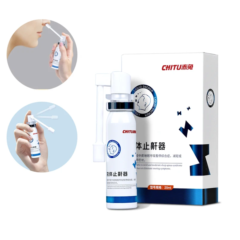 

CHITU Liquid Snore Reliever Snoring Stopper Nose Care Snoring Solutions Better Breath Good Sleeping Chinese Medical 20ml