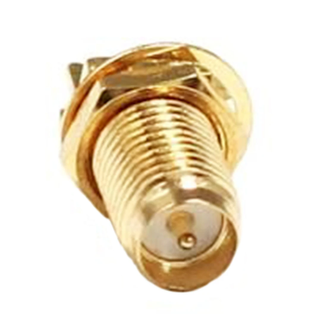 1pc RP-SMA Conenctor RP SMA Female Jack Nut RF Coax Connector End Launch PCB  Cable  Straight Goldplated New Wholesale