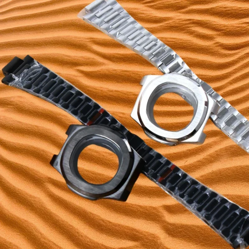 サファイアクリスタル時計ケース,nh35,nh38,nh36,シルバー,ブラック,フィット,29.7mm, 30.5mm,ppダイヤル,39mm,アクセサリー