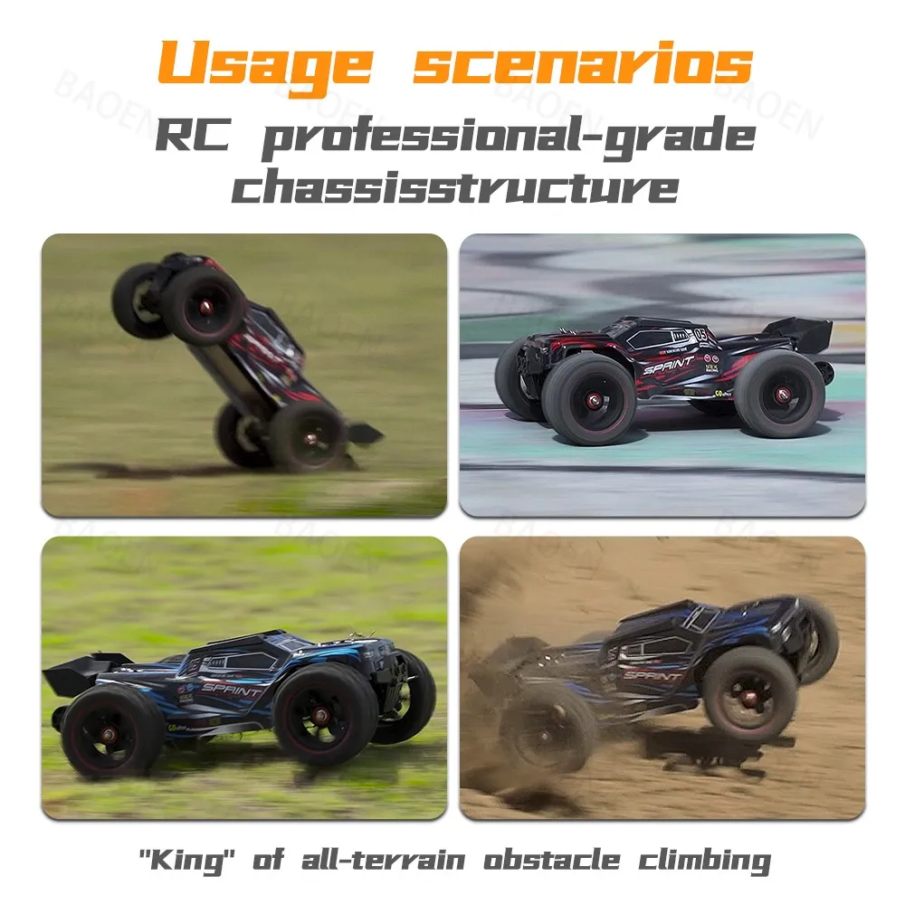 

9522-1:14 85KM/H or 50KM/H 4WD RC Car with LED Remote Control Cars High Speed Drift Monster 4x4 Truck for Kids Wltoys 144001 Toy