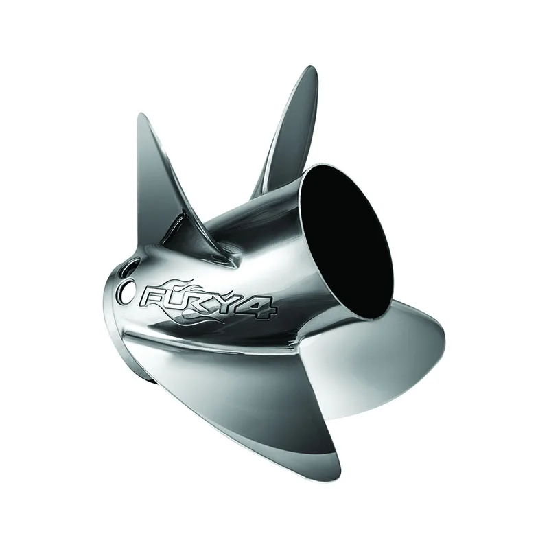 New 8M0151238 Mercu 14x19 Right-Hand Rotation Stainless Steel 3-Blade Propeller for Replacement/Repair