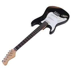 Stock 6 String 39 Inch Electric Guitar Basswood Body 22 Frets High Gloss Guitar With Coated Problem Left Hand Version