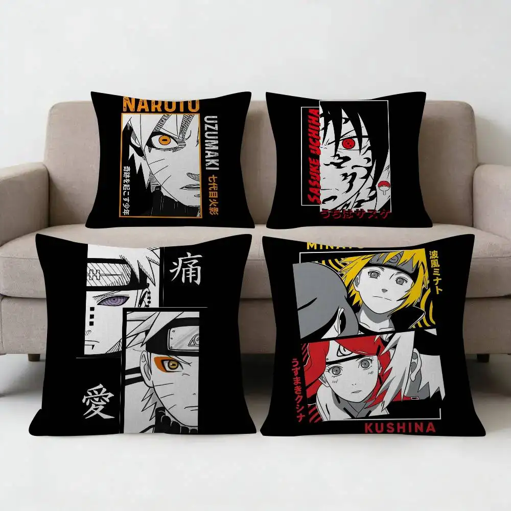 NARUTO cool   Personalized Pillow Cover Kids Bedroom Wild Party Decor Pillowcase kid Birthday shower Gift