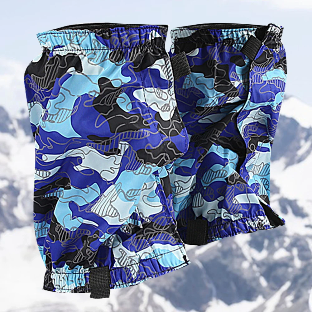 للجنسين في الهواء الطلق الثلوج غطاء للقدم مقاوم للماء يغطي الرجل الجراميق التمهيد غطاء الحذاء للمشي في الهواء الطلق المشي تسلق الصيد الملحقات