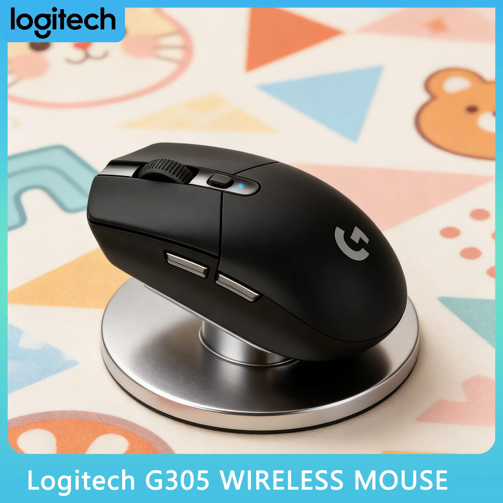

Logitech G304 /G305 Lilac Gaming Mouse LIGHTSPEED 1ms Response 250-Hour Battery