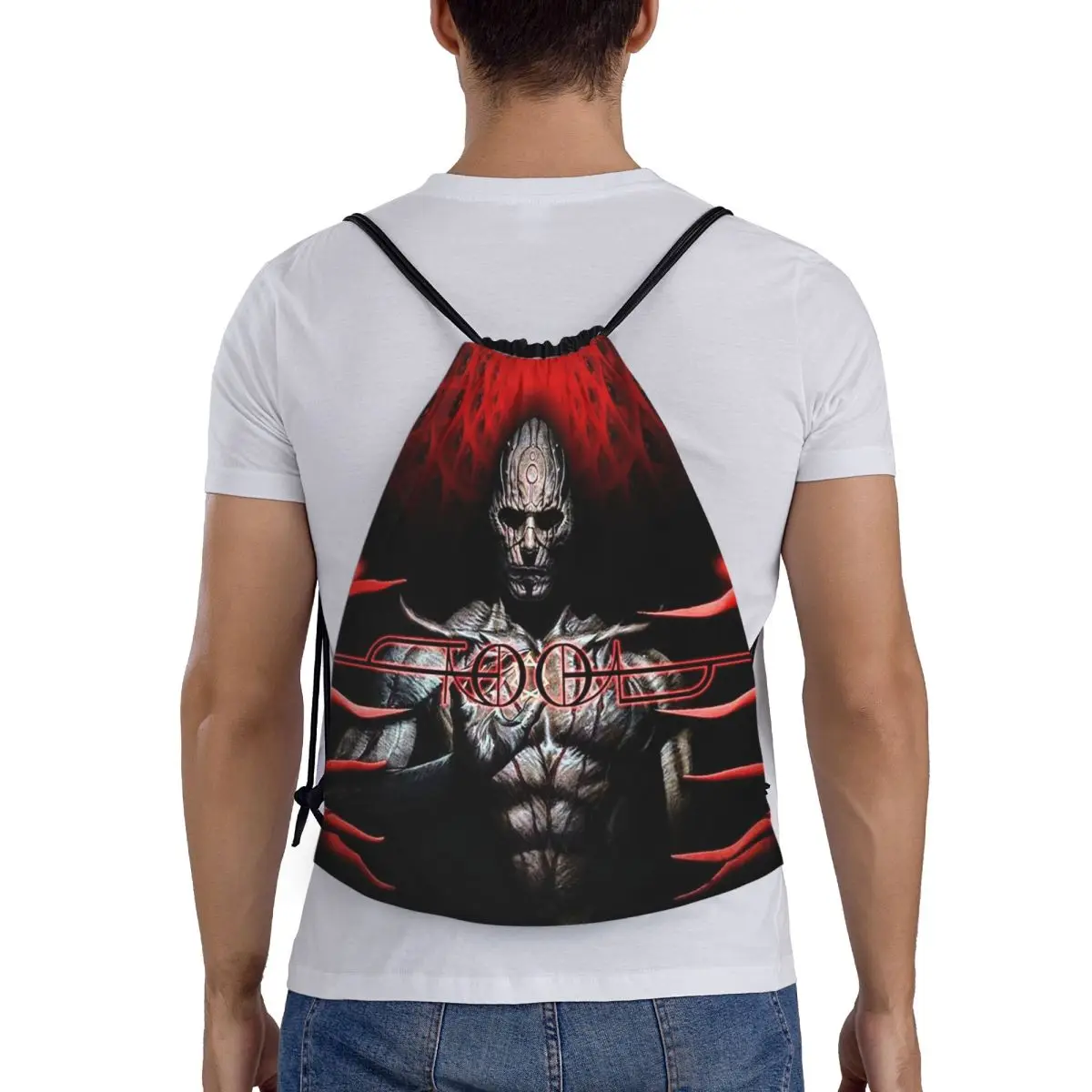 

Tool Band Lateralus Heavy Metal Backpacks Multi-function Drawstring Bundle Pocket Shoes Bag Book Bags for Man Woman School