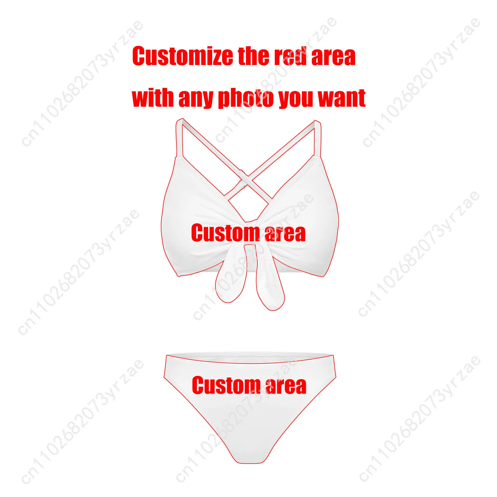 Accept Band Bathing Suits Cross Strap Suspenders Swimsuits Womens Personalized Bikini Pool Party Beach Swimwear Custom Beachwear