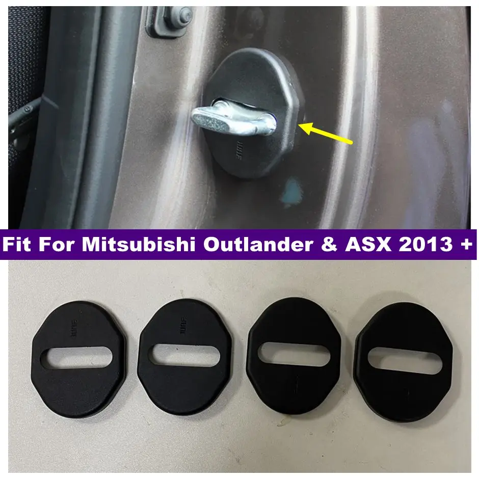 

Inner Door Lock Guard Protector Cover Fit For Mitsubishi Outlander & Outlander Sport ASX & Pajero 2013 - 2024 Auto Accessories