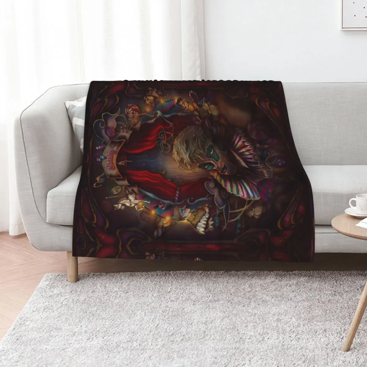 

Candy Retro Throw Blanket Soft Big Luxury Designer manga Luxury Thicken Blankets