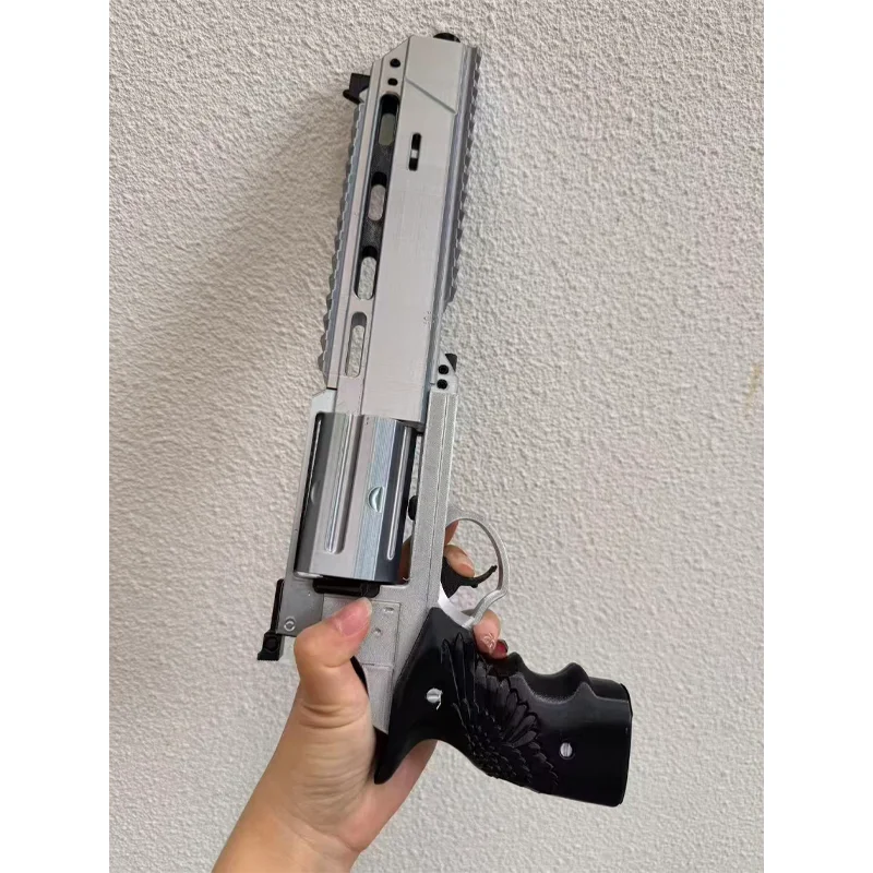 Réplica de Pistola Impresa en 3D de Leon Scott de Resident Evil Requiem, Accesorio de Cosplay del Videojuego de Terror, Modelo Coleccionable GK, Juguete de Regalo para Adolescentes