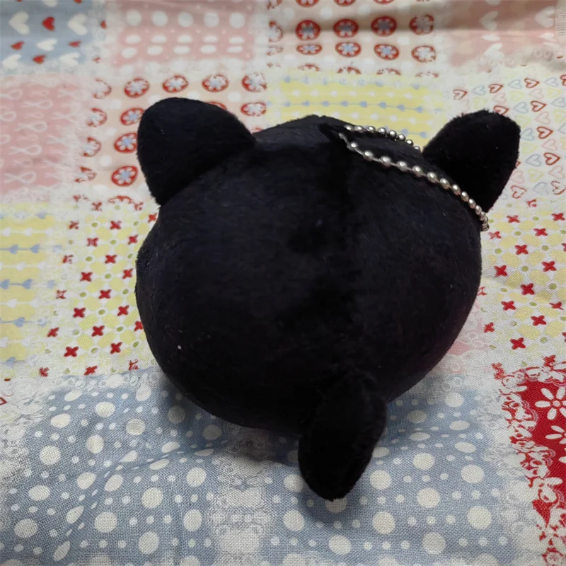 Chococat Bal Pluche Sleutelhanger Ball Chain Pinch Decomprimeren Speelgoed Kawaii Leuke Tas Sleutelhangers Mascotte Charme Sleutelhanger Meisjes Speelgoed Gift