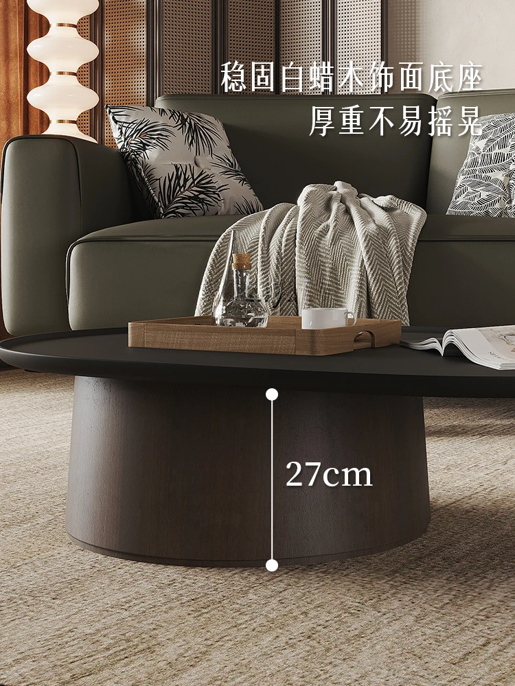 French Style Large and Small Coffee Table Home  Designer Living Room Simple Modern Special-Shaped Living Room Combination Table image 5