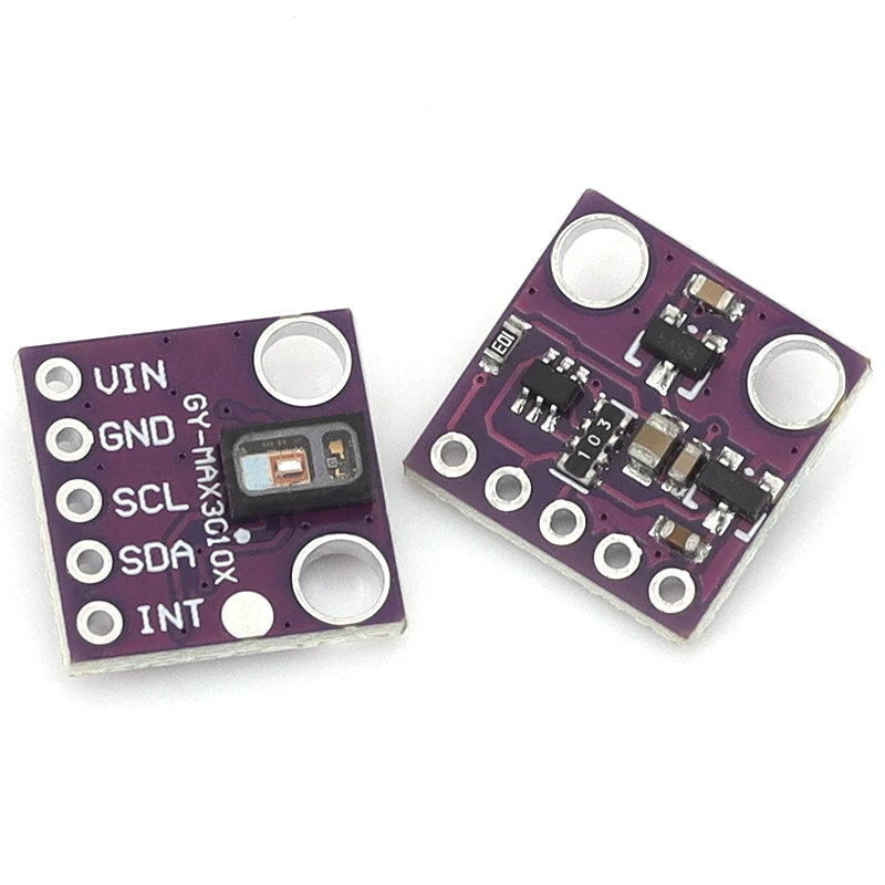 Javino GY-MAX30102 Heart Rate & SpO2 Sensor Module Pulse Oximeter I2C Communication Arduino Health Data Acquisition PCB