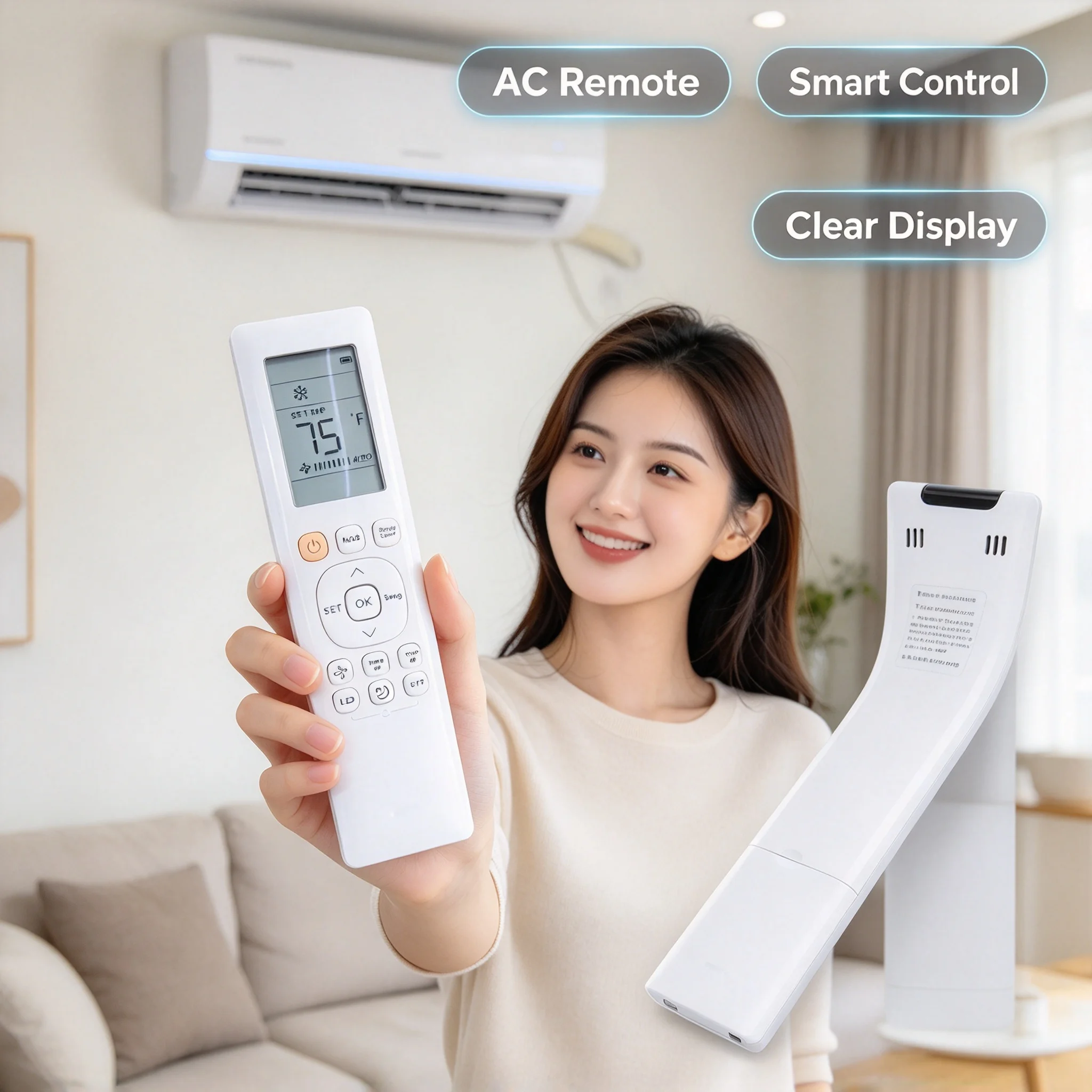 Remote Control RG10G2(D2)/BGEFU1 RG10A16(B2S)/BGEF RG57B(B)/BGE RG70A2/BGEF For Keystone Midea Oneair Danby AIR Conditioner
