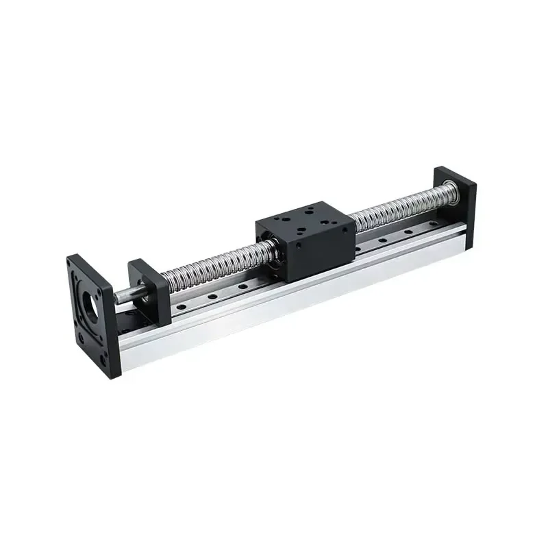 GX1204 SFU1204 Miniature Linear Module 100mm to 500mm CNC Machine Tool Guide Rail with Stepper Motor Linear Actuator for