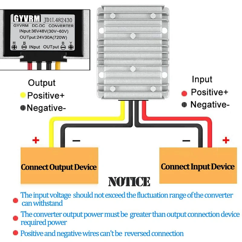 DC DC Converter 12V to 24V 20A 480W Boost Module 9-20V to 24V Boost Converter 12 to 24 Voltage Converter Boost Module 12V 24V