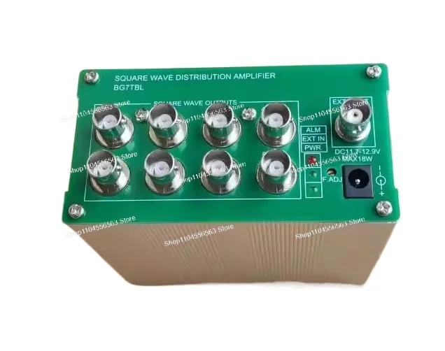 10M Frequency Splitter, Distribution Amplifier, 8 Outputs, Thermostat Crystal Reference, Clock Splitter