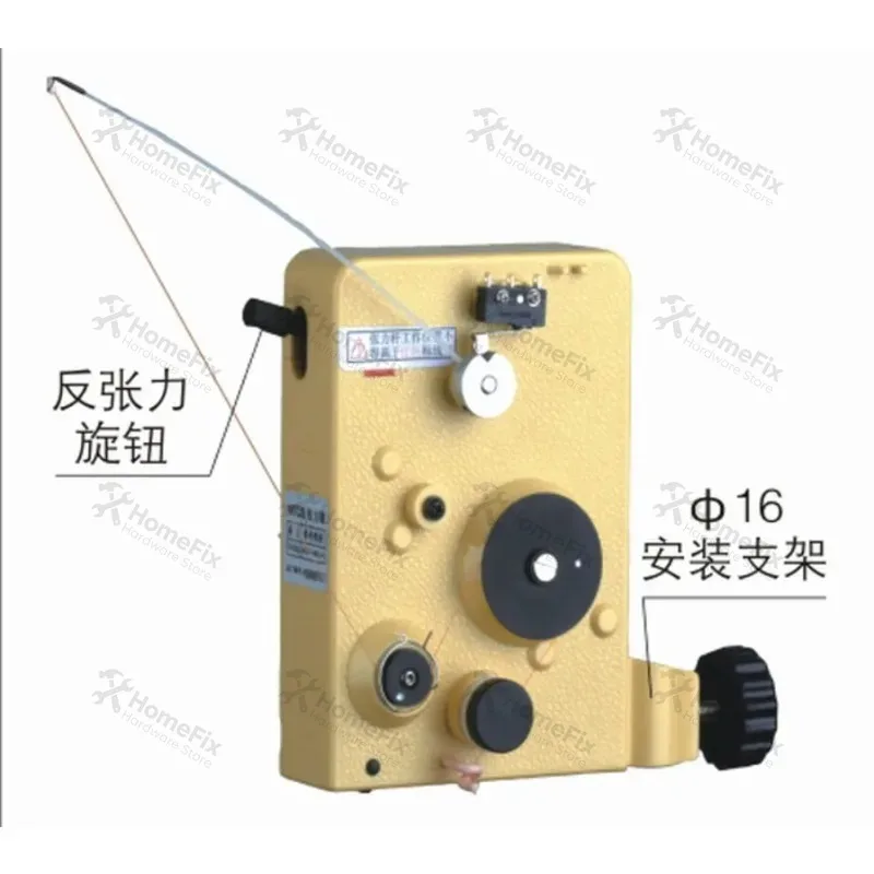 Vertical Magnetic Tensioner Winding Machine Parts 4-600g Tension Range For 0.02-0.35mm Wire Diameter