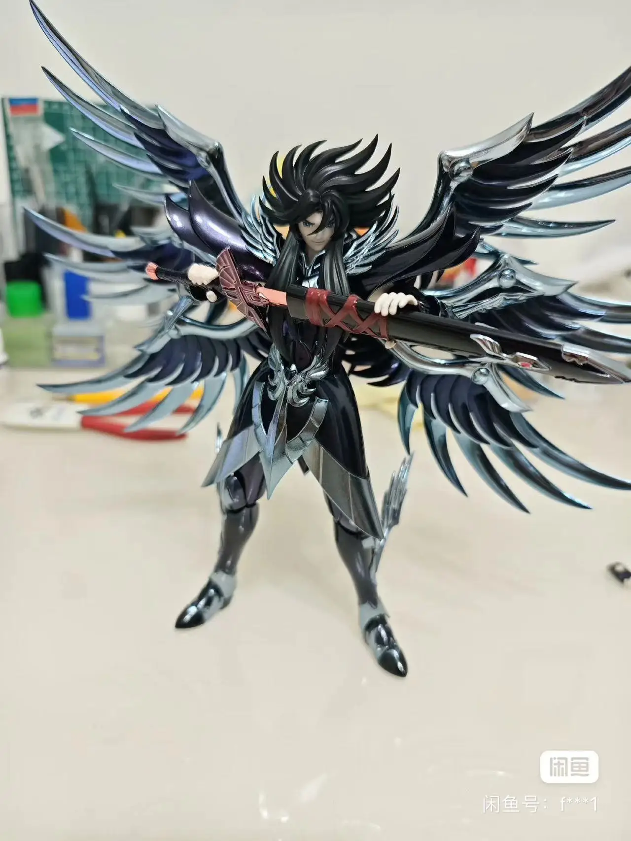 Original Bandai Saint Seiya Cloth Myth Ex Hades Chapter Figure Anime Pvc Action Figurine Armor Statue Model Doll Toys Xmas Gift