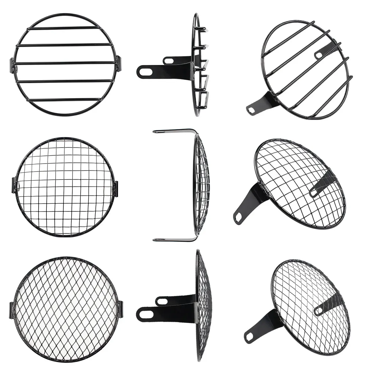 5.75 Headlight Lamp protector Cover Grill Guard Mesh Grille Covers