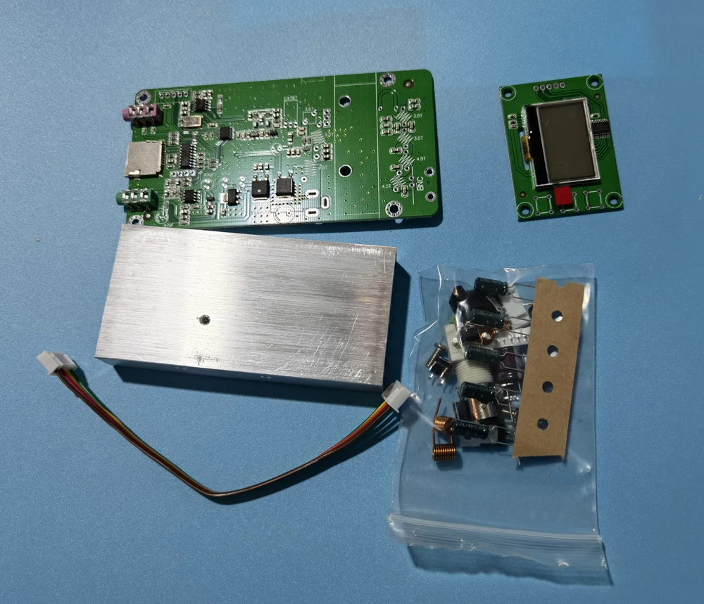 Imagem -02 - Transmissor fm Estéreo e Receptor Áudio Pll Display Led Digital 78108mhz Antena gp para Transmissão Dsp Estação de Rádio Campus 15w