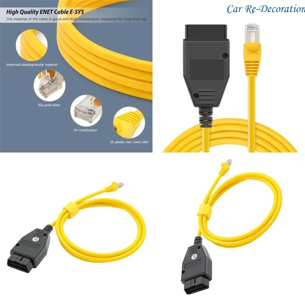 

R58D для F20 F21 F30 F31 F34 F32 F33 F18 F06 F01 F02 F03 F25 Кодирующий Ethernet для интерфейсов OBD Инструмент данных кабеля