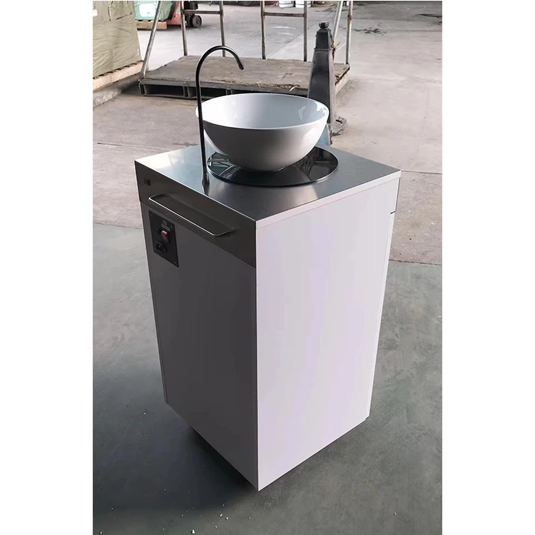 Wholesale Industrial Custom Basin with Pedestal Shampoo Mobile Automatic Portable Wash Hand Washing Station with Hot Water