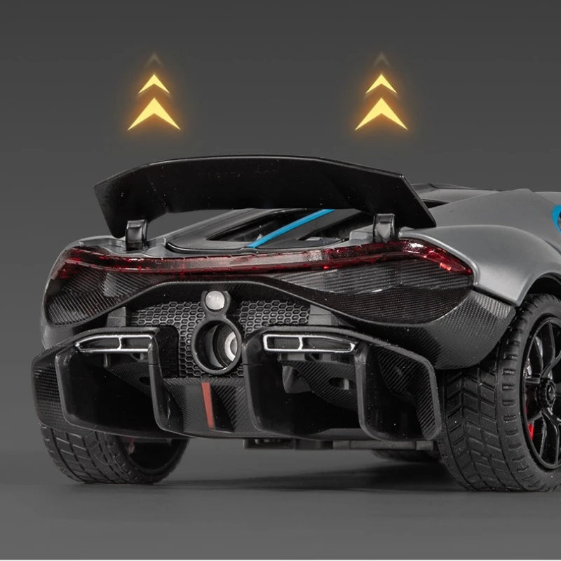 1:24 توربيون سيارة رياضية مقلد نموذج سيارة سبيكة يموت الصب المعادن لعب الأطفال الهدايا المقتنيات الحلي