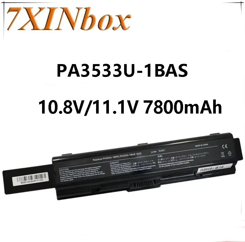 7XINbox PA3533U-1BAS PA3533U-1BRS PA3534U-1BRS Battery For TOSHIBA L555 L505 PA3727U-1BRS PABAS098 PABAS099 PABAS174 TS-A200