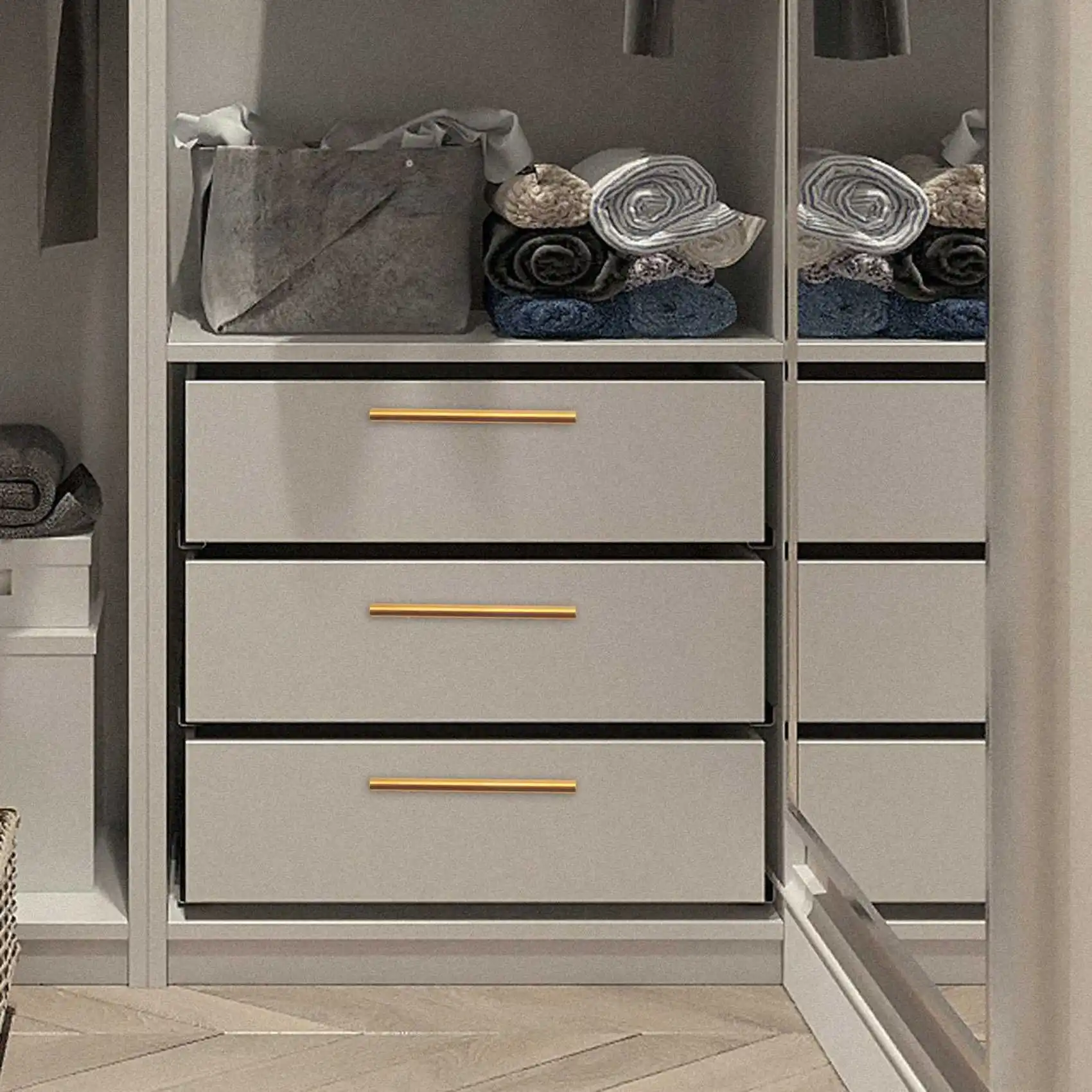 4ชิ้นมือจับทองถาดเรซินแม่พิมพ์จัดการถาดอีพ็อกซี่ที่จับฮาร์ดแวร์สแตนเลสสำหรับซิลิโคนถาดเสิร์ฟ