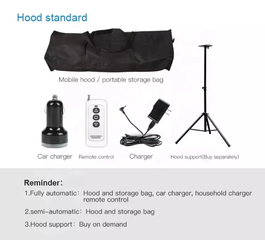 Hot Selling Auto-Folding Car Cover Anti-UV Sun Shade Made of Polyester for Outdoor Use and Roof Protection Like an Umbrella 5