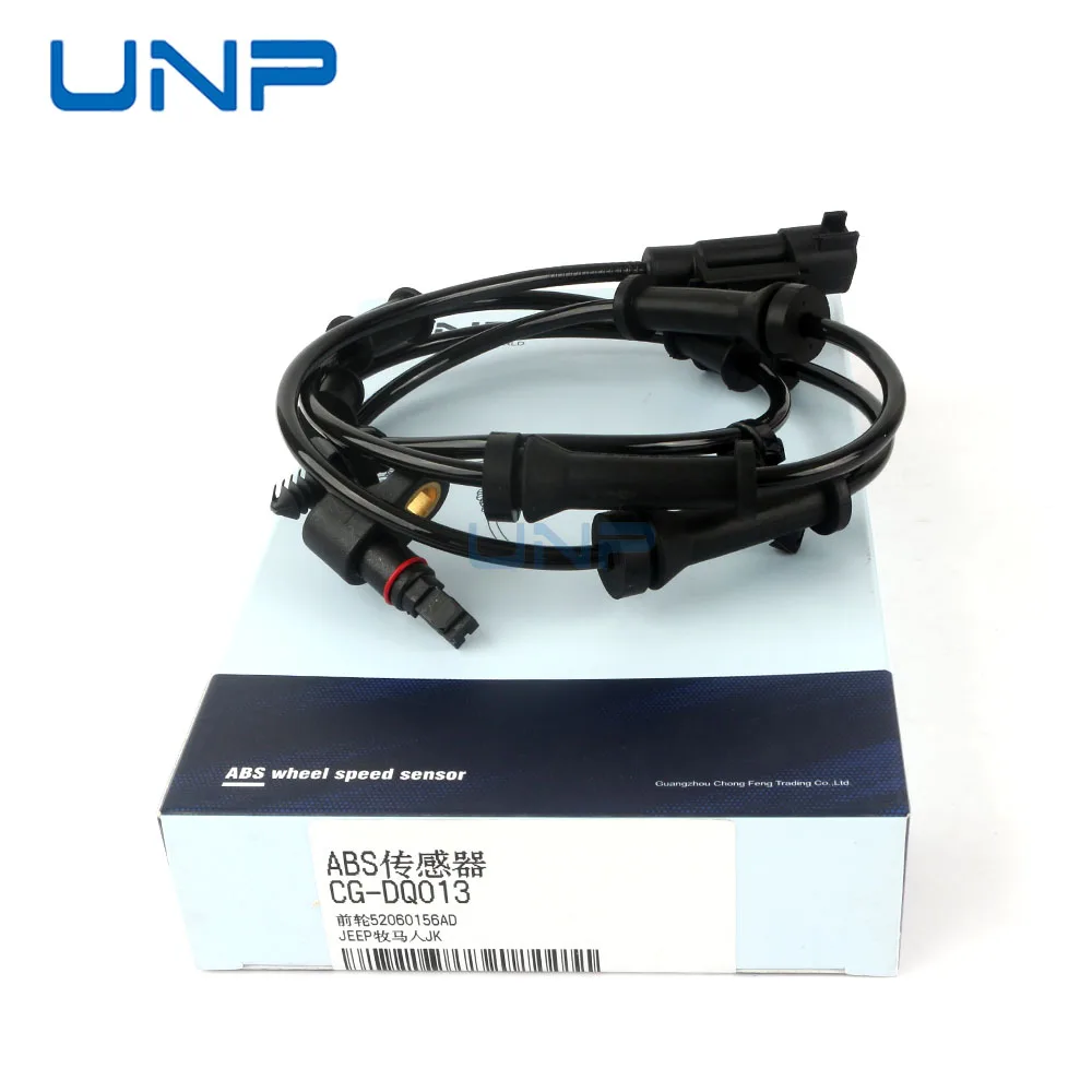 52060156 Sensor de velocidad de rueda delantera L/R ABS AD para JEEP Wrangler JK 2006-2018, 68003281 AA 68003281 AB 68003281 CA 68003281 AD AD.